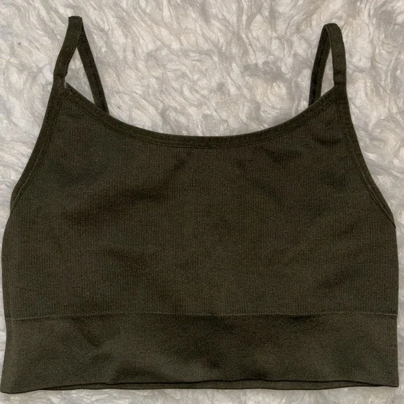 DSG Women's Seamless Fashion Ribbed Sports Bra, Size Small - Picture 2 of 12